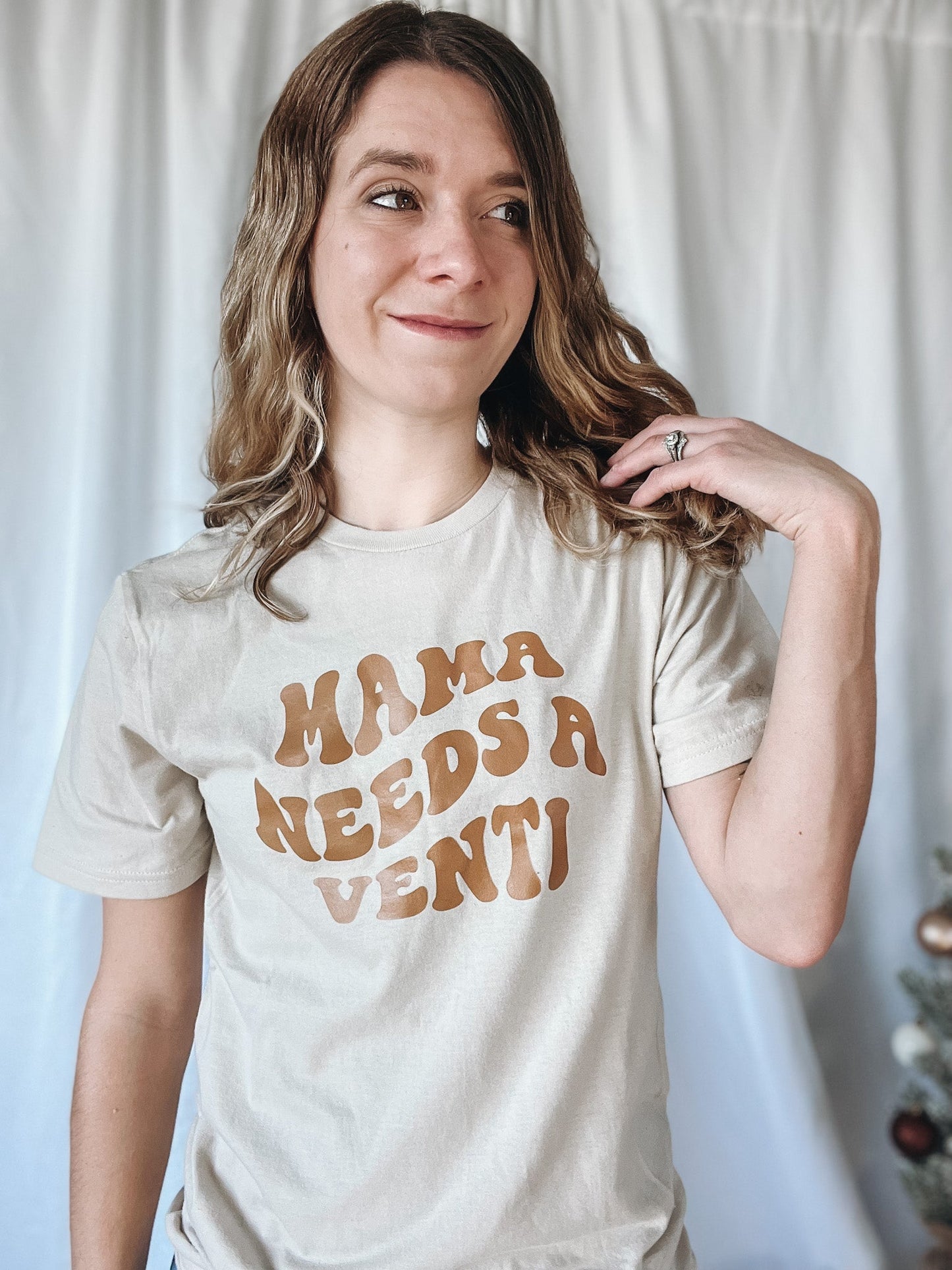 Mama Needs A Venti T-Shirt - Raising Brave