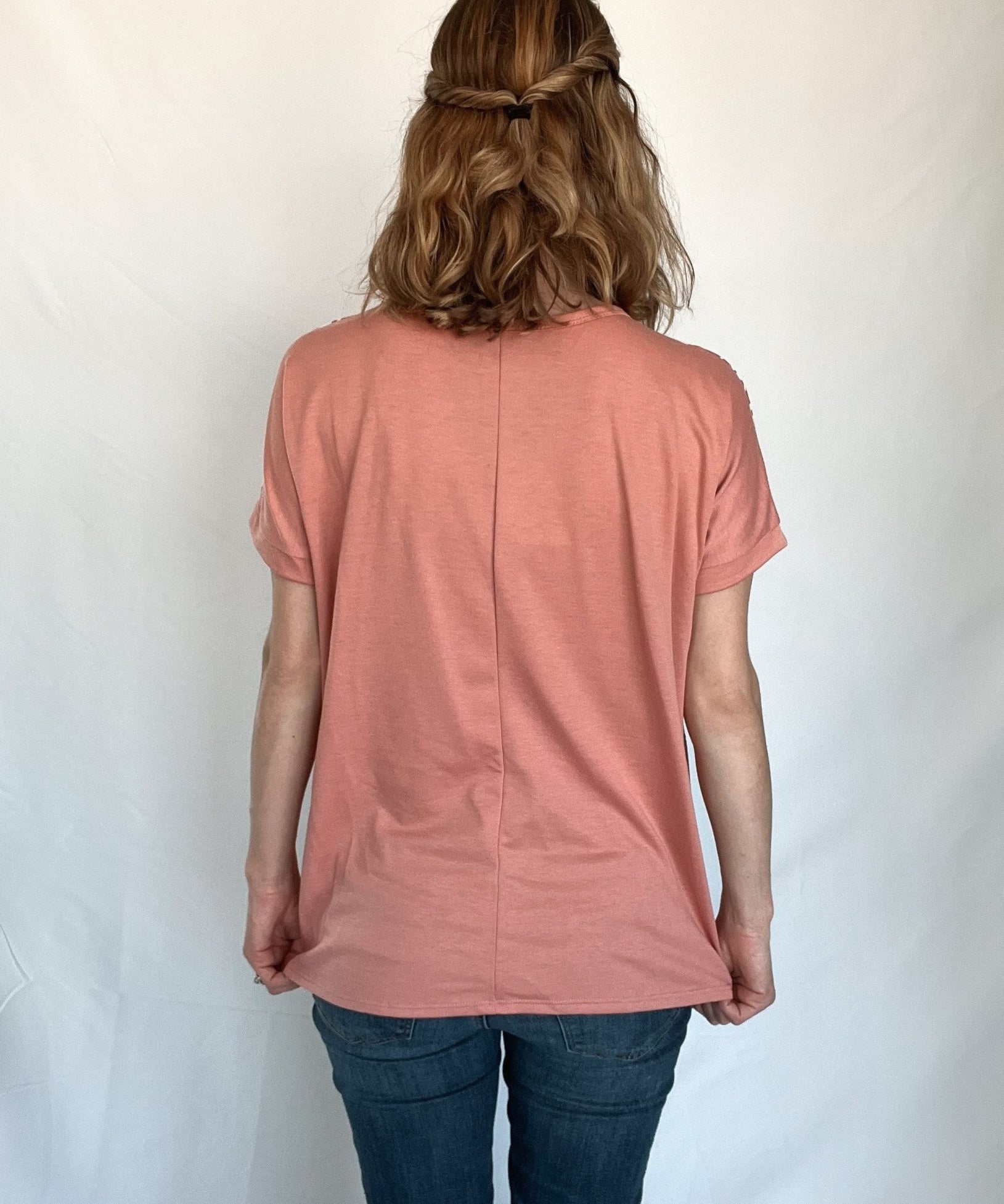 Miss Me Pink Leopard Top - Raising Brave
