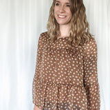 Whoopsie Daisy Chiffon Blouse - Raising Brave