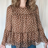 Whoopsie Daisy Chiffon Blouse - Raising Brave